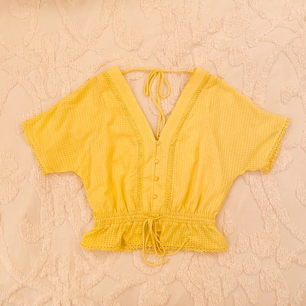 Miami Bright Yellow Blouse